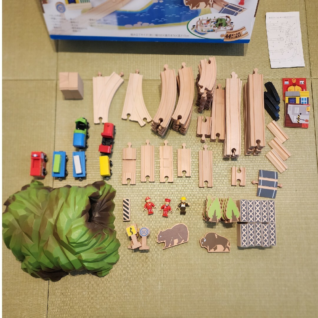 トイザらス(トイザラス)のトイザらス　イマジナリウム　木製レール キッズ/ベビー/マタニティのおもちゃ(電車のおもちゃ/車)の商品写真