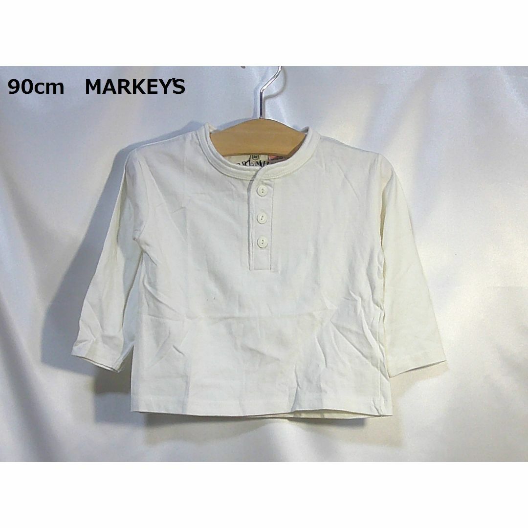 MARKEY'S(マーキーズ)の＜№6696＞難あり(90cm)★MARKEY'S(マーキーズ)★長袖Ｔシャツ キッズ/ベビー/マタニティのキッズ服男の子用(90cm~)(Tシャツ/カットソー)の商品写真