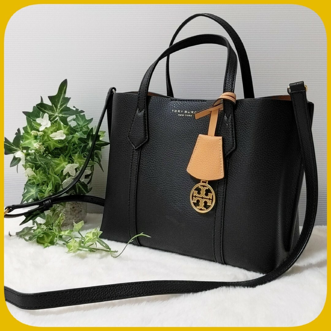 【未使用級】Tory Burch ペリー 2way ハンドバッグ ショルダー紐