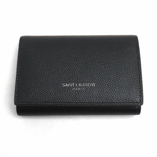 サンローラン(Saint Laurent)のSAINT LAURENT サンローラン ６連 キーケース ブラック 485634 BTY0 N 1000  ユニセックス【中古】【美品】(キーケース)