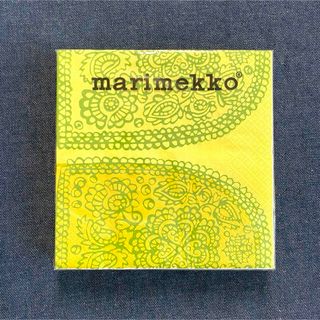 マリメッコ(marimekko)の新品★マリメッコ marimekko ペーパーナプキン グリーン系テキスタイル★(テーブル用品)