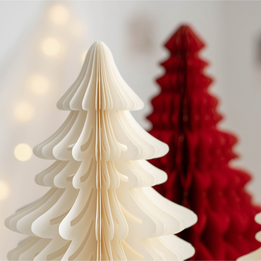 クリスマスツリー　クラフトツリー　ミニチュア　オーナメント　置物　飾り ハンドメイドのインテリア/家具(インテリア雑貨)の商品写真