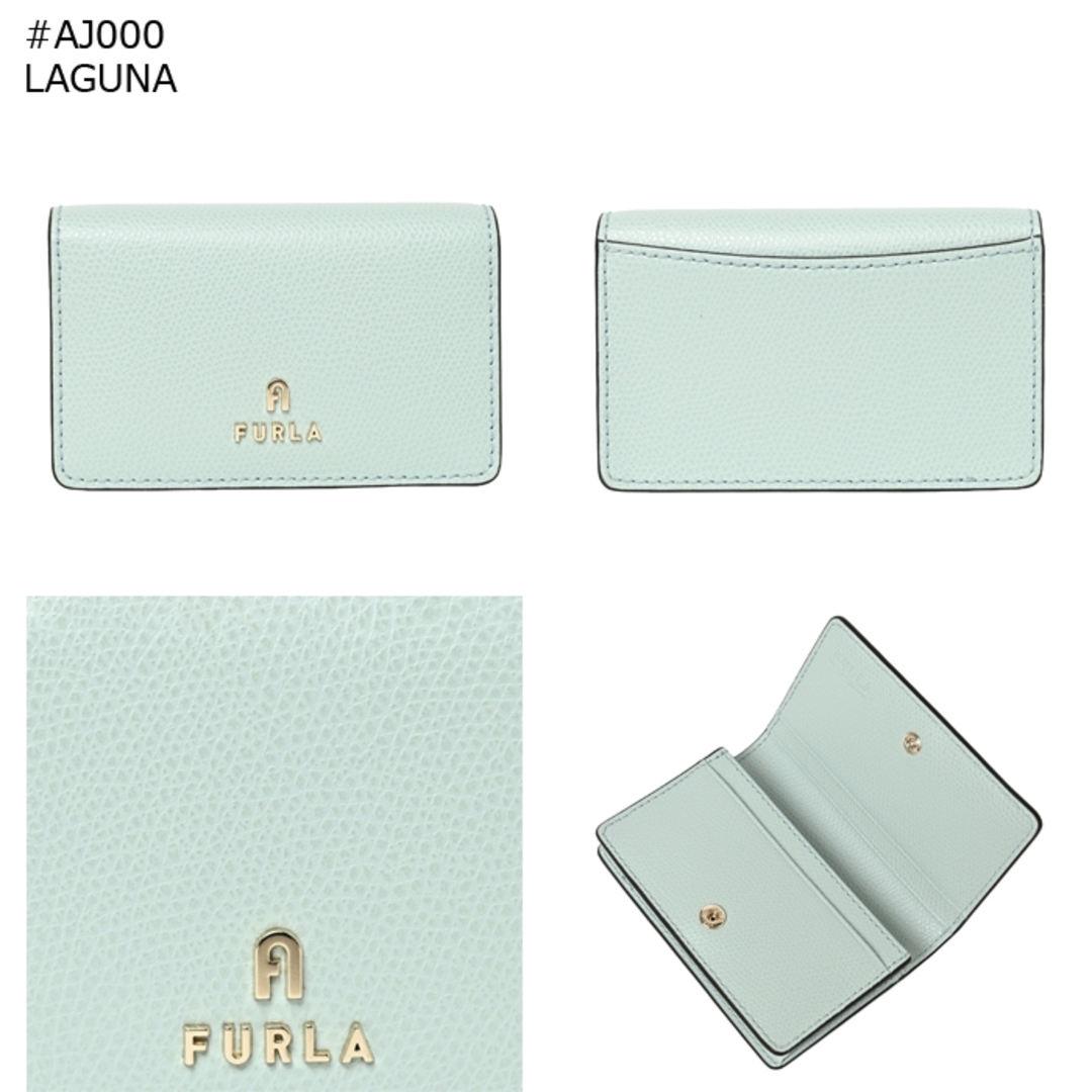 FURLA - フルラ FURLA カードケース 二つ折り スモール カメリア FURLA - フルラ FURLA カードケース 二つ折り スモール カメリア
