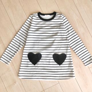 エムピーエス(MPS)のチュニック　ワンピース　裏起毛　140cm(Tシャツ/カットソー)