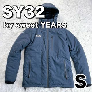 エスワイサーティトゥバイスィートイヤーズ(SY32 BY SWEET YEARS)のsy32 by SWEET YEARS 中綿ジャケット　ネイビー　Sサイズ(ナイロンジャケット)