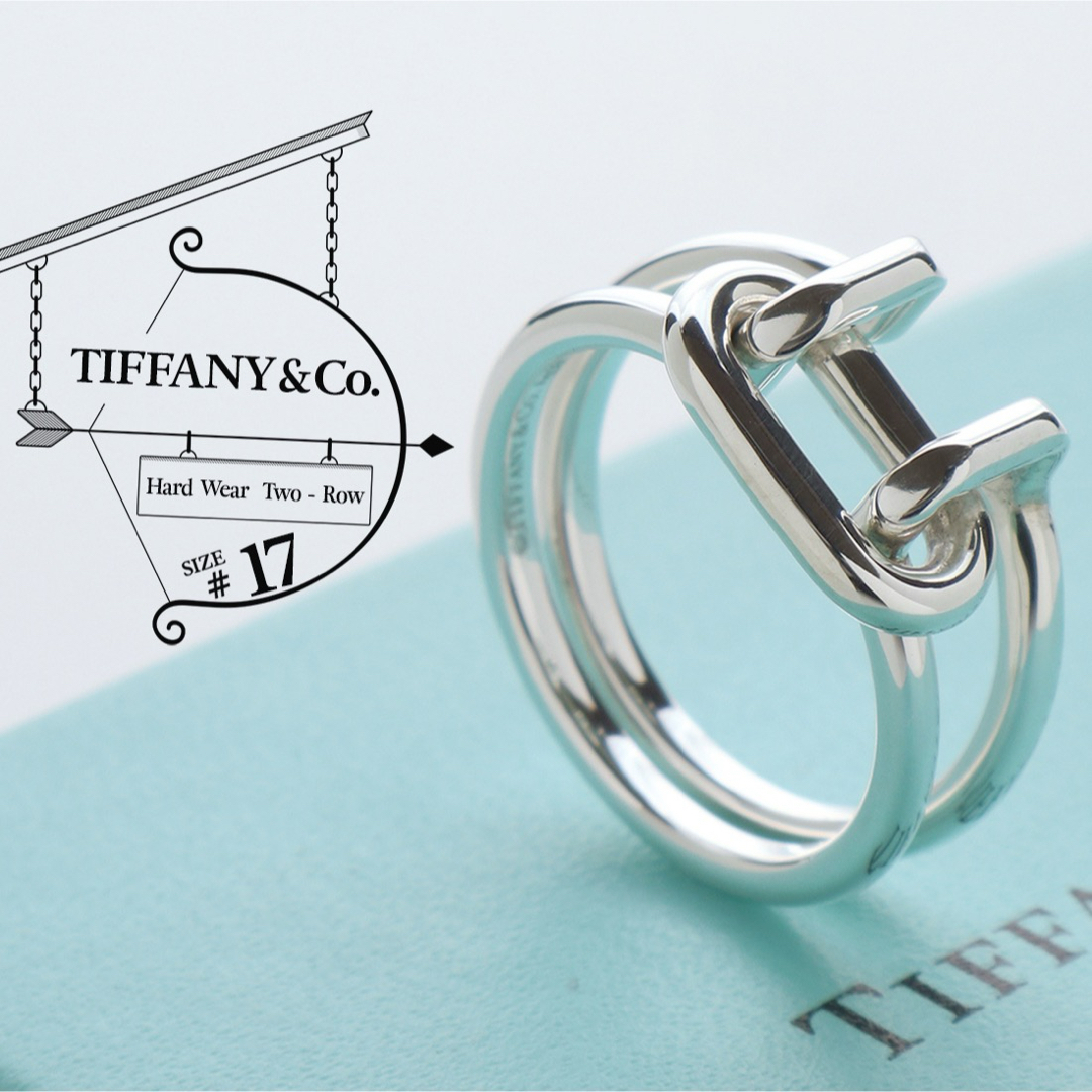 Tiffany & Co. - 美品 TIFFANY ティファニー ハードウェア 2ロウ Tiffany & Co. - 美品 TIFFANY ティファニー ハードウェア 2ロウ
