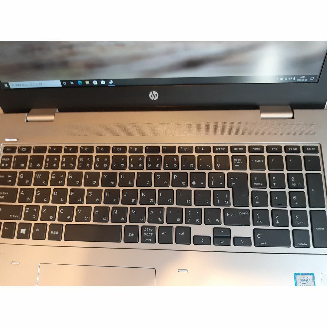 HP(ヒューレットパッカード)のHP 650G5 8世代 i7 8565U 256G 8G FHD  スマホ/家電/カメラのPC/タブレット(ノートPC)の商品写真