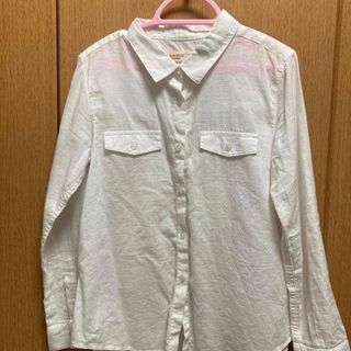 ザラキッズ(ZARA KIDS)のZARA kids白ブラウス120サイズ(ブラウス)