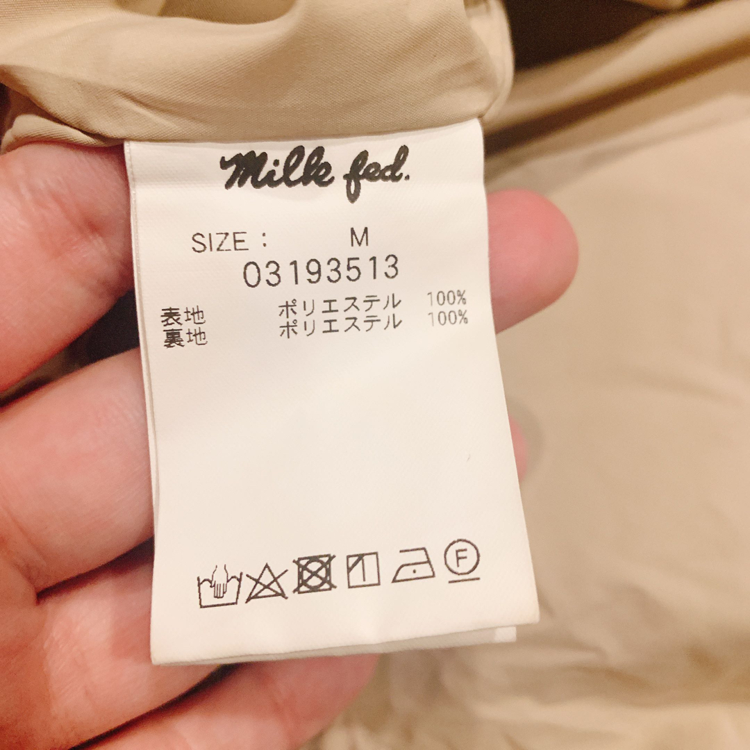 MILKFED.(ミルクフェド)のミルクフェド　MILKFED フード付きボア アウター レディースのジャケット/アウター(ブルゾン)の商品写真