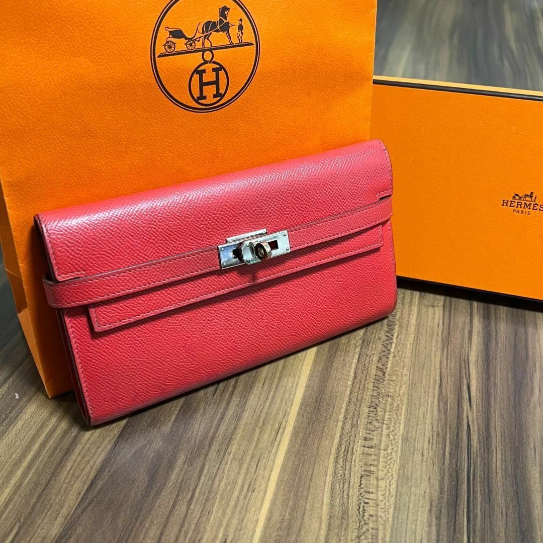 Hermes(エルメス)の⭐️美品⭐️HERMES エルメス 財布 ケリーウォレット 定番人気♪ レディースのファッション小物(財布)の商品写真