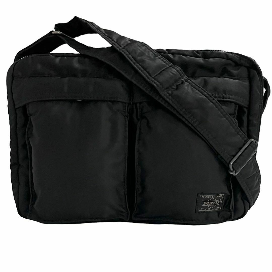 プレイステーション 7830 PORTER TANKER SHOULDER BAG(L) BLACK univ