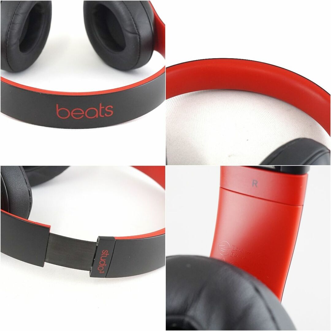 Beats by Dr Dre(ビーツバイドクタードレ)のBeats by Dr.Dre Beats studio3 wireless Decade Collection ワイヤレスヘッドホン USED品 Pure ANC マイク MX422PA/A 完動品 S V9698 スマホ/家電/カメラのオーディオ機器(ヘッドフォン/イヤフォン)の商品写真