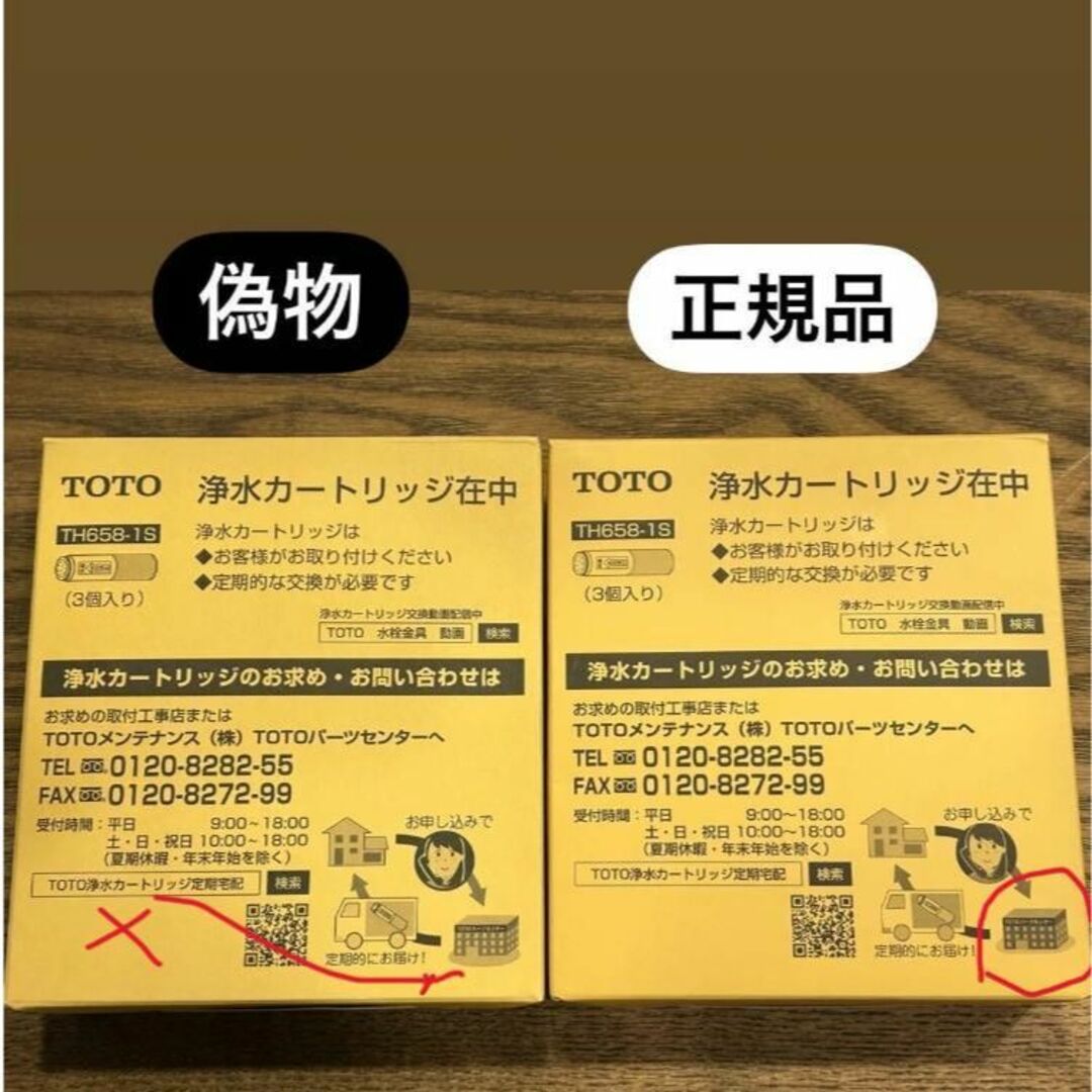 TOTO正規品 浄水カートリッジ 高性能タイプ 3個入(約1年分)TH658 TOTO正規品 浄水カートリッジ 高性能タイプ 3個入(約1年分)TH658