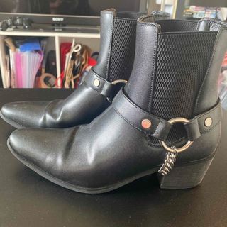 CELINE 19ss 60mm heel バックジップブーツブーツ