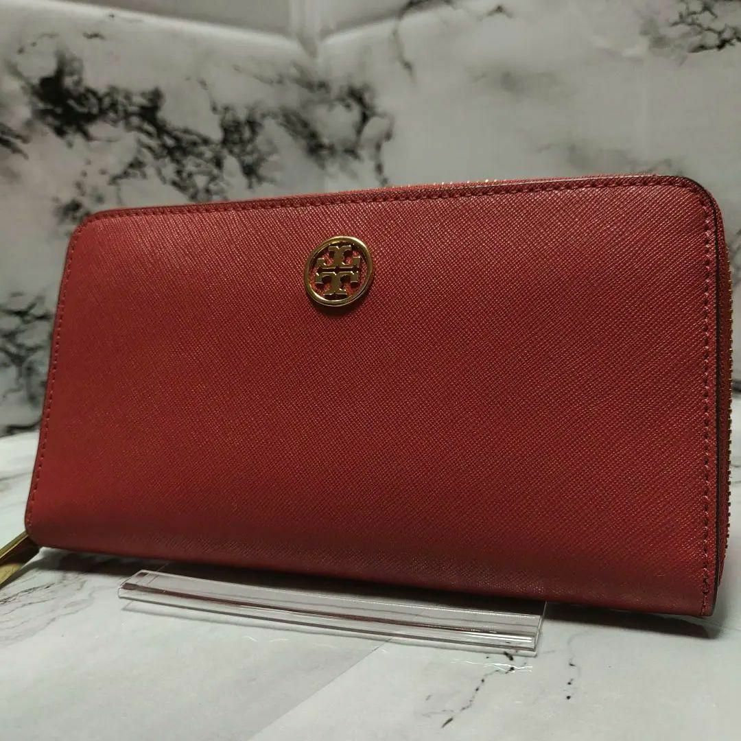 Tory Burch(トリーバーチ)の560超美品　トリーバーチ　長財布　ラウンドファスナー　PVCレザー　エピ　ロゴ レディースのファッション小物(財布)の商品写真