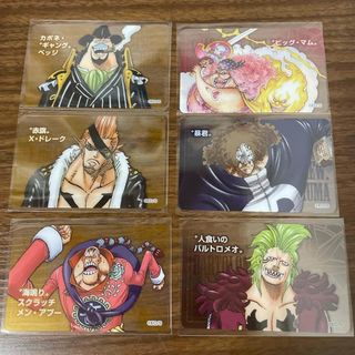 ワンピース(ONE PIECE)のワンピース  one piece クリアカード (キャラクターグッズ)