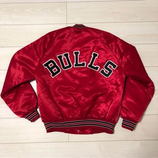 Chicago Bulls スタジャンジャケット Chalk Line(スタジャン)