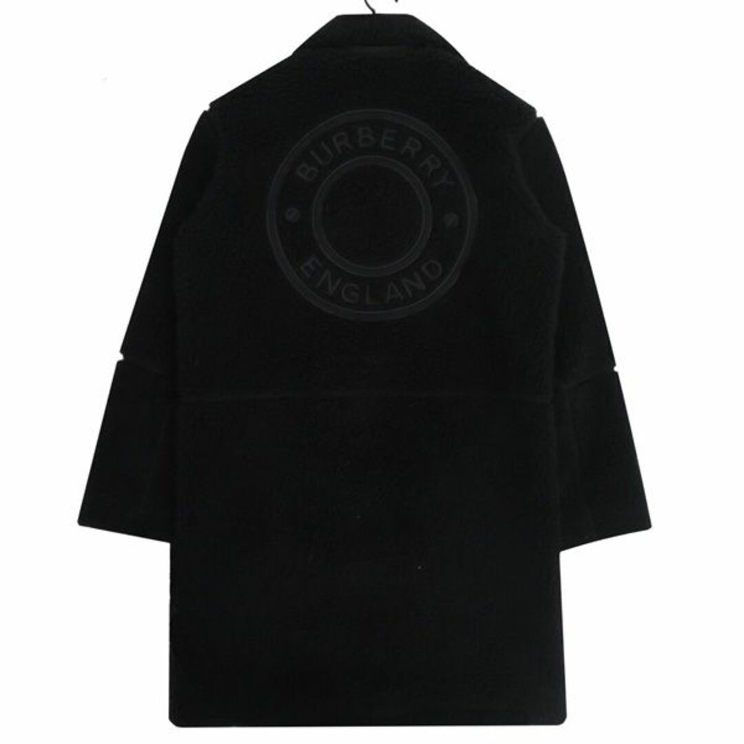 BURBERRY(バーバリー)の美品 BURBERRY バーバリー 8046581 GRAPHIC LOGO FLEECE PARKA COAT グラフィック ロゴ ボア フリース パーカー ジップアップ コート 46128 レディースのジャケット/アウター(その他)の商品写真