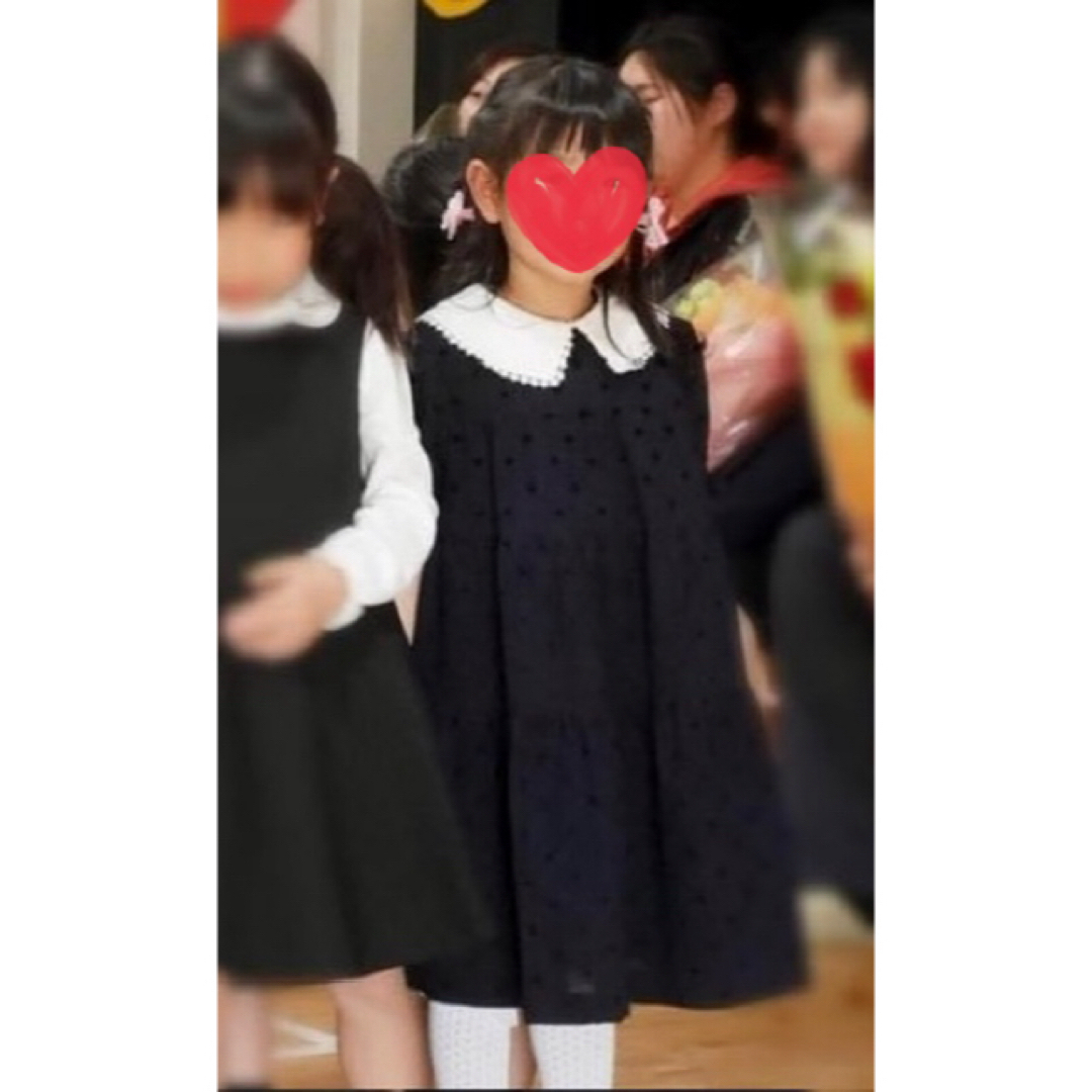 卒園式 入学式 セレモニー ワンピース ボレロ 120 キッズ/ベビー/マタニティのキッズ服女の子用(90cm~)(ドレス/フォーマル)の商品写真