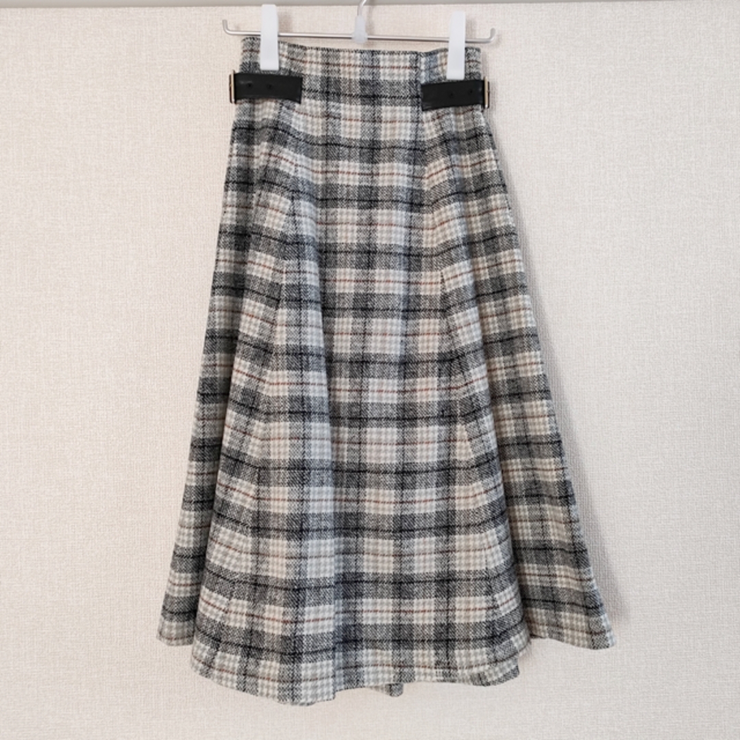 Noela(ノエラ)の【Noela】先染めチェックスカート レディースのスカート(ロングスカート)の商品写真