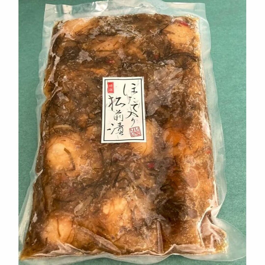 ホタテ数の子松前漬 400g×3個(1.2kg) 帆立 昆布 いか 送料無料 食品/飲料/酒の食品(魚介)の商品写真