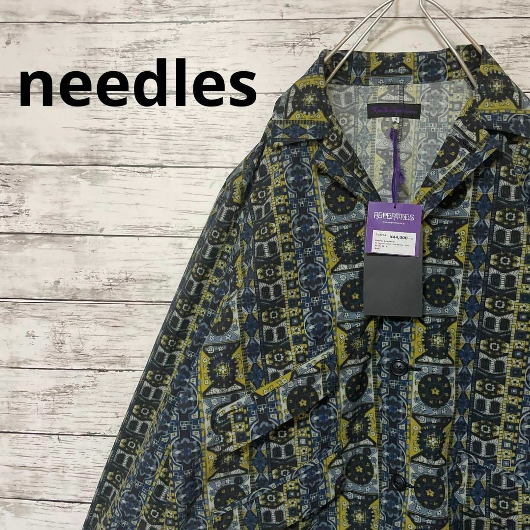 Needles(ニードルス)の新品 needles 総柄テーラードジャケット タグ付き お洒落 ネペンテス メンズのジャケット/アウター(テーラードジャケット)の商品写真