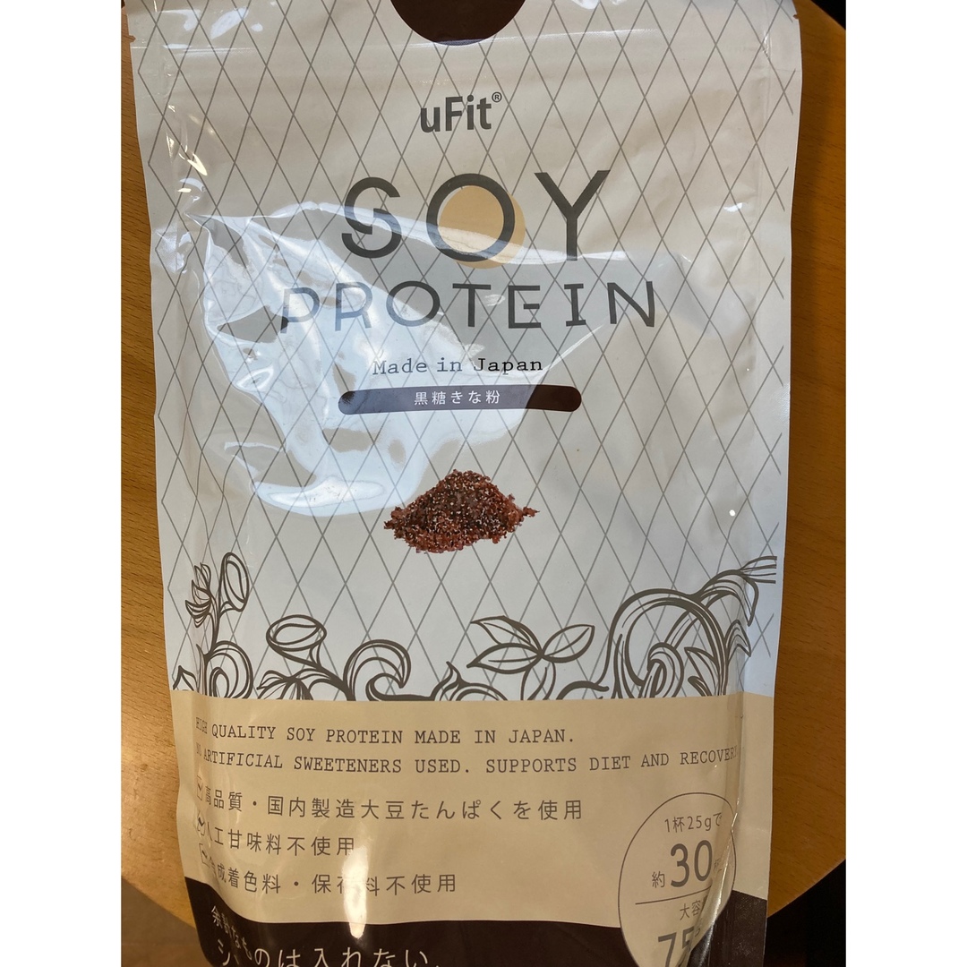 しほ様専用　uFit SOY PROTEIN 黒糖きな粉 食品/飲料/酒の健康食品(プロテイン)の商品写真