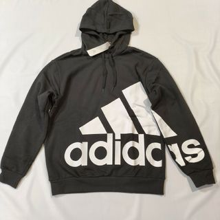 アディダス(adidas)の新品　アディダス　エッセンシャルズ　フリースパーカー　スウェットフーディー　L(パーカー)