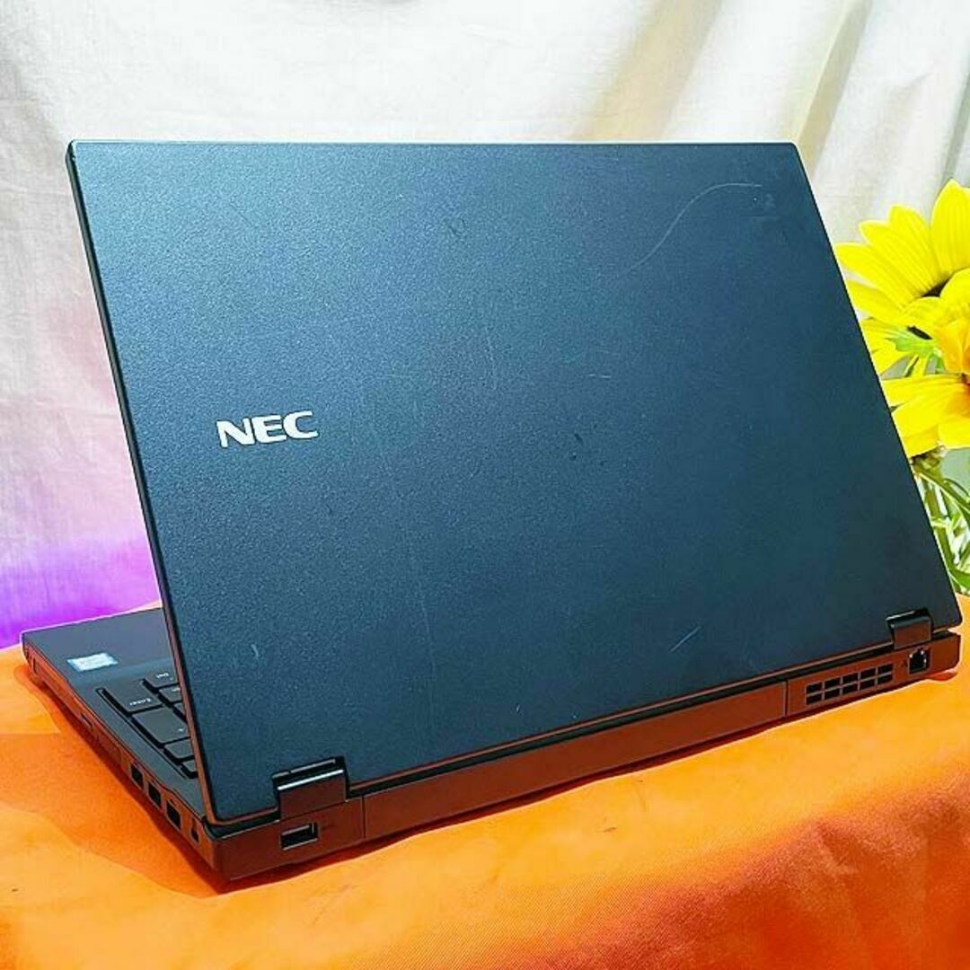 NEC - ☆15.6インチ 大画面！NECノート☆目の悪いかたでも大丈夫☆その