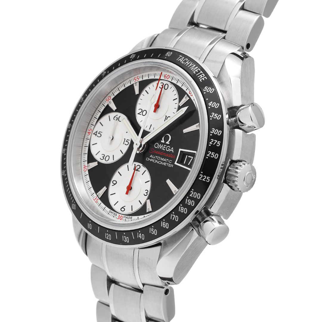 中古 オメガ OMEGA 3210.51 ブラック /ホワイト メンズ 腕時計