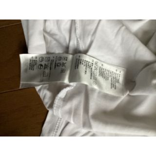 エイチアンドエム(H&M)のH&M  白Tシャツ、USサイズ L(Tシャツ(半袖/袖なし))