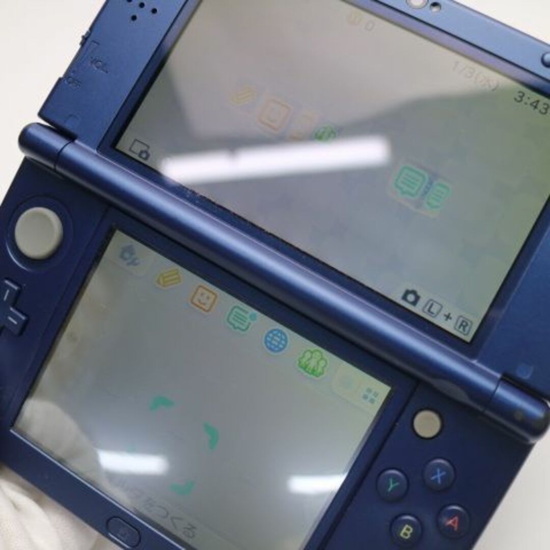 良品中古 Newニンテンドー3DS LL メタリックブルー 良品中古 Newニンテンドー3DS LL メタリックブルー