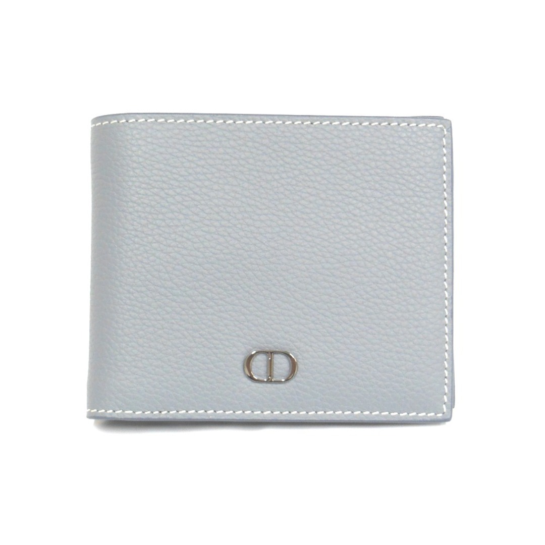 Dior(ディオール)のディオール 二つ折り財布 CD Icon 2ESBC027CDI カーフ グレー系 メンズ Dior NA32131 中古・美品 メンズのファッション小物(折り財布)の商品写真