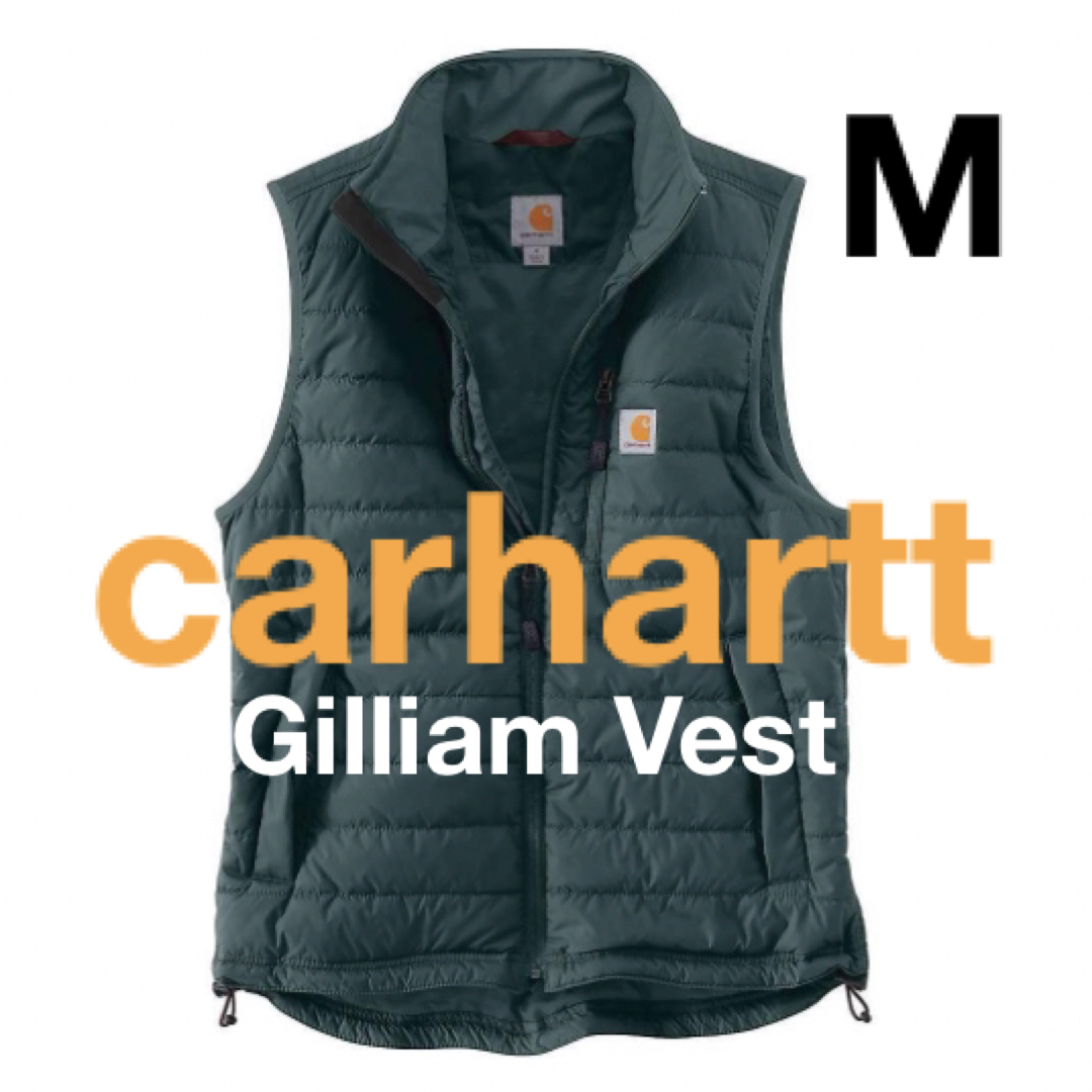 carhartt(カーハート)のcarhartt Gilliam Vest Fog Green ギリアムベスト メンズのジャケット/アウター(ダウンベスト)の商品写真