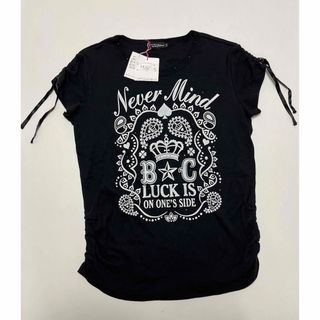 ブルークロスガールズ　Tシャツ/カットソー黒色新品