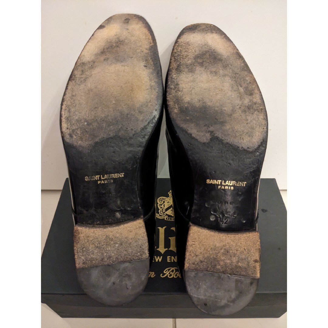 Saint Laurent(サンローラン)のSAINT LAURENT パテント バイカラードレスシューズ メンズの靴/シューズ(ドレス/ビジネス)の商品写真