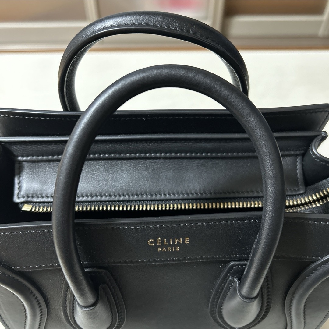 CELINE - 値下げ CELINE セリーヌ ラゲージナノ ハンドバッグ CELINE - 値下げ CELINE セリーヌ ラゲージナノ ハンドバッグ