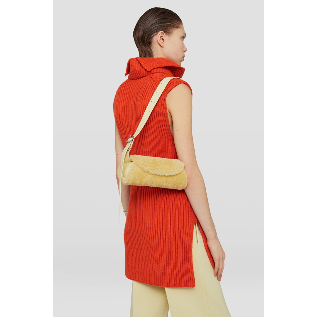 Jil Sander(ジルサンダー)のジルサンダー　カンノーロ　ミニ　レモン レディースのバッグ(ショルダーバッグ)の商品写真