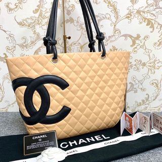 CHANEL - ✴︎美品 CHANEL シャネル カンボントート カンボンライン