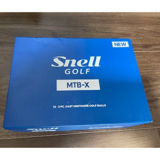 スネルゴルフ(SnellGolf)の【snell】ゴルフボール/MTB-X/ホワイト/1ダース(その他)