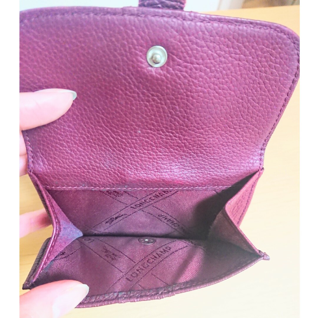 LONGCHAMP(ロンシャン)のLONGCHAMP 本革 財布 レディースのファッション小物(財布)の商品写真