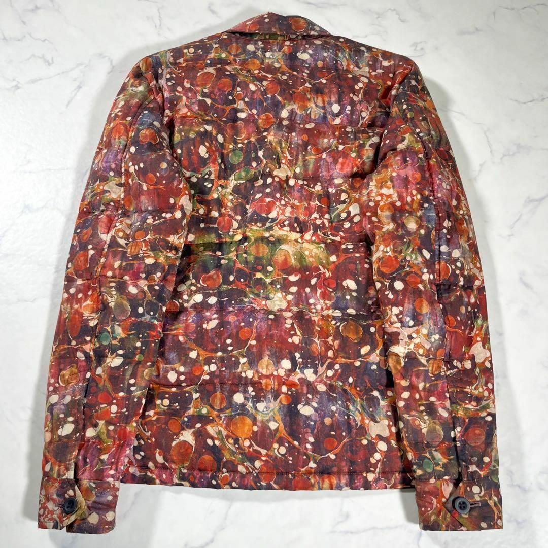 Paul Smith(ポールスミス)の【極美品】Paul Smith ポールスミス　アート　総柄シャツダウンジャケット メンズのジャケット/アウター(ダウンジャケット)の商品写真