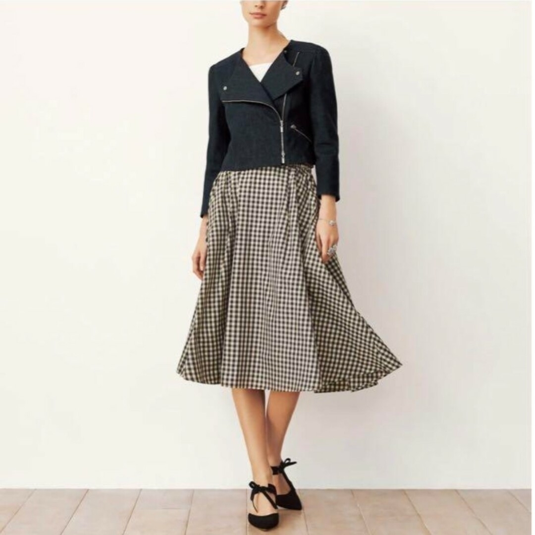 レディースFOXEY☆SKIRT “DIONE “チェック柄スカート38 Rene