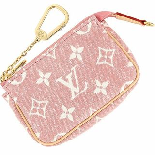 ルイヴィトン(LOUIS VUITTON)のルイヴィトン ポーチ コインケース キーケース レディース デニム ピンク 新品 2020(ポーチ)