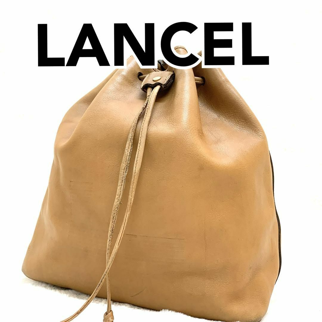 LANCEL(ランセル)のLANCEL ランセル ショルダーバッグ ブラウンレザー YL1 レディースのバッグ(ショルダーバッグ)の商品写真
