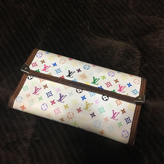 ルイヴィトン(LOUIS VUITTON)のヴィトン マルチカラー 長財布(財布)