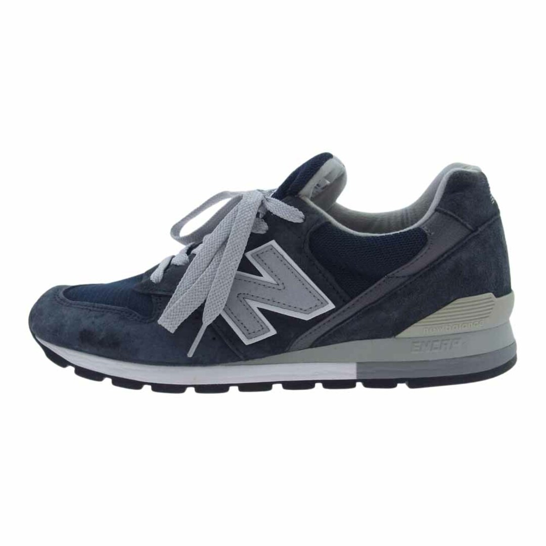 28cmアウトソールNEW BALANCE ニューバランス スニーカー M996NAV USA製 ローカット スニーカー ネイビー系 28cm