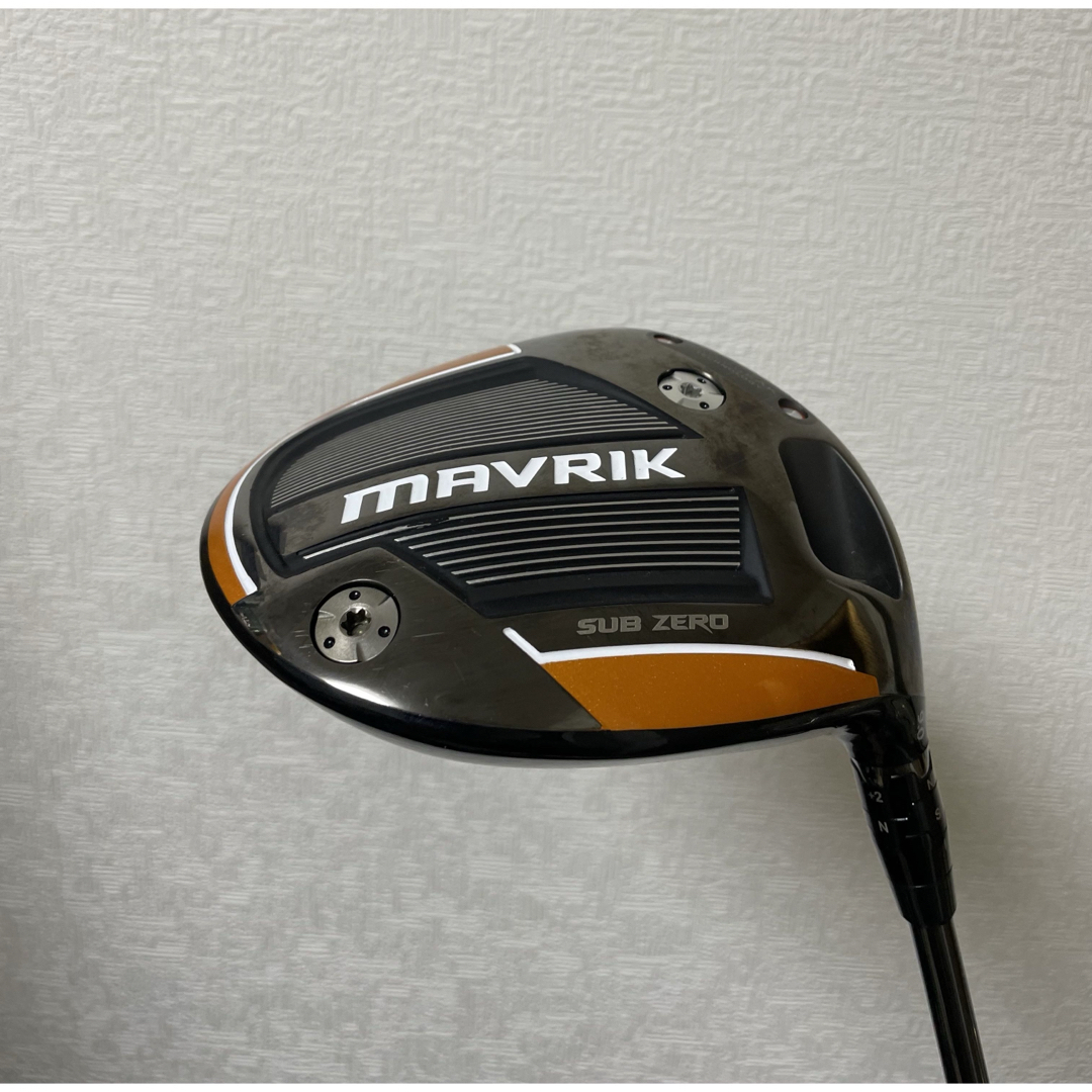 Callaway(キャロウェイ)の純正ヘッドカバー付き マーベリック サブゼロ 9.0 ドライバーヘッドのみ スポーツ/アウトドアのゴルフ(クラブ)の商品写真