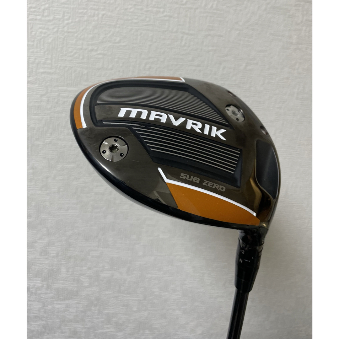 Callaway(キャロウェイ)の純正ヘッドカバー付き マーベリック サブゼロ 9.0 ドライバーヘッドのみ スポーツ/アウトドアのゴルフ(クラブ)の商品写真