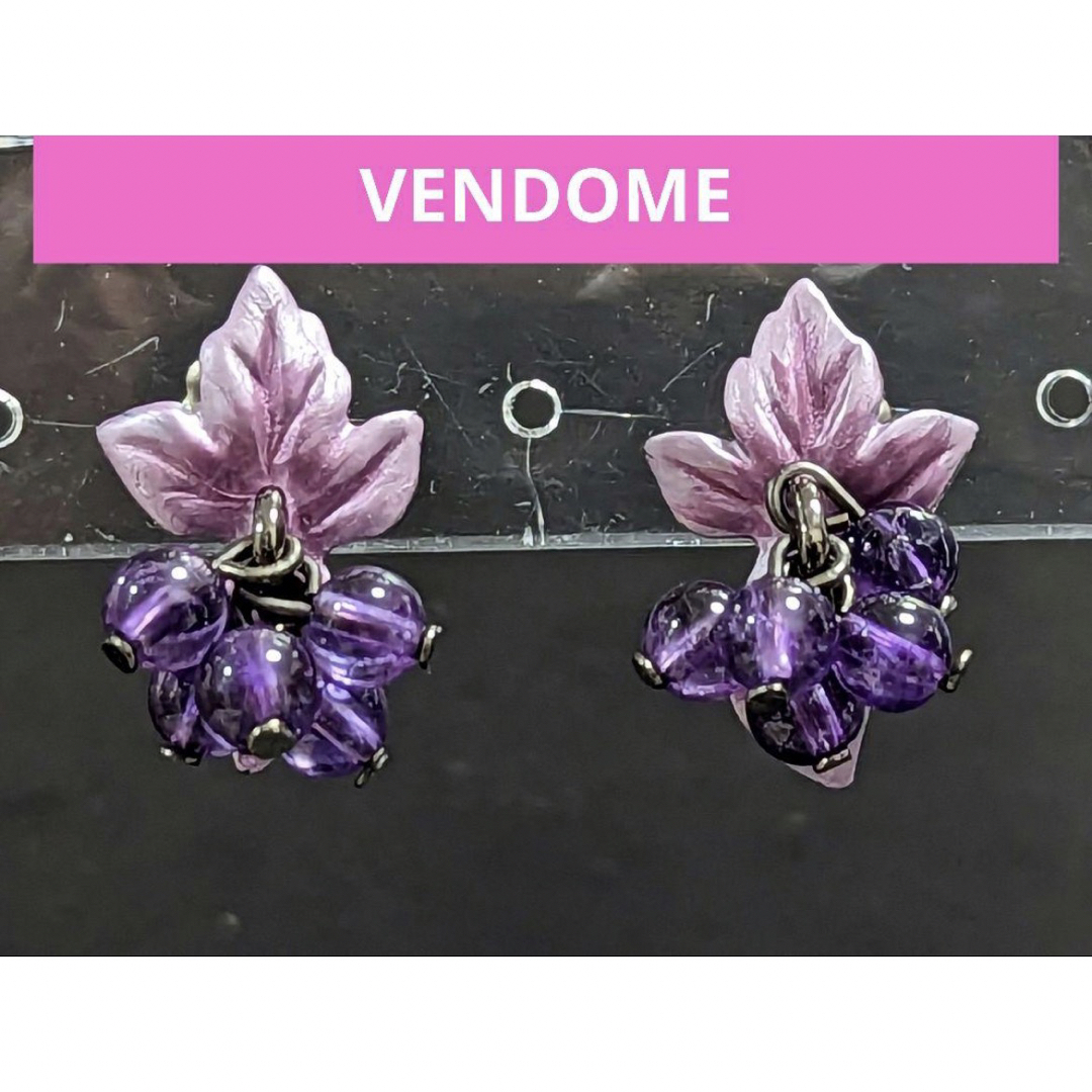 ◆VENDOME ピアス　No.187 ◆シルバーベースサイズ